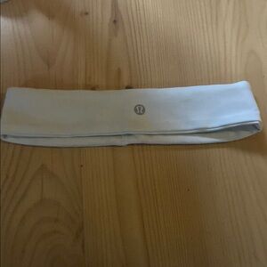 White Lululemon headband